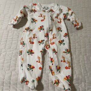 Kissy Kissy Thanksgiving Fall Turkey Newborn